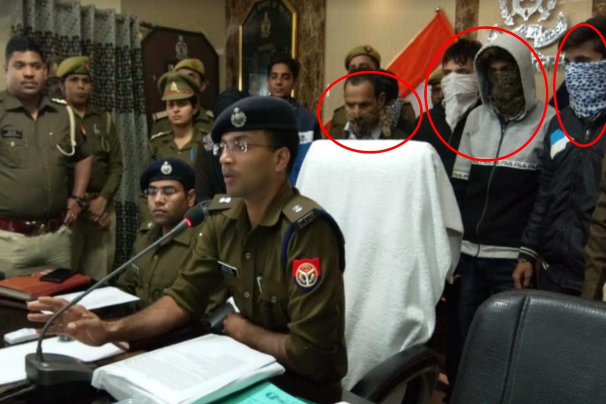 Police arrested eight including a women in inter-state gang in Meerut