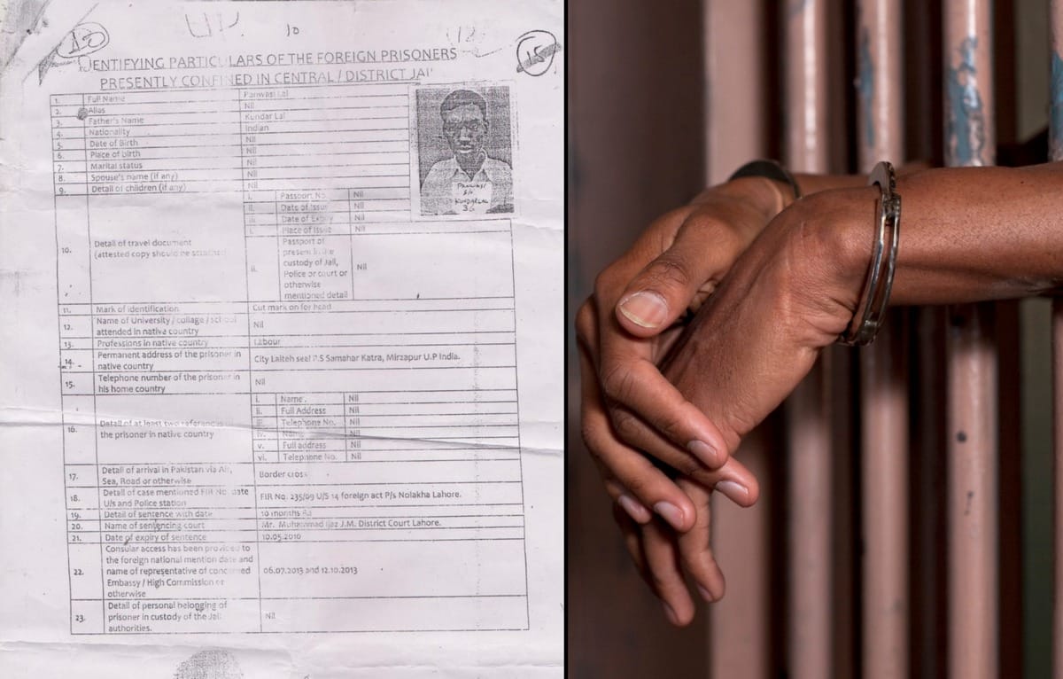 Mirzapur man Prisoner in pakistan jail