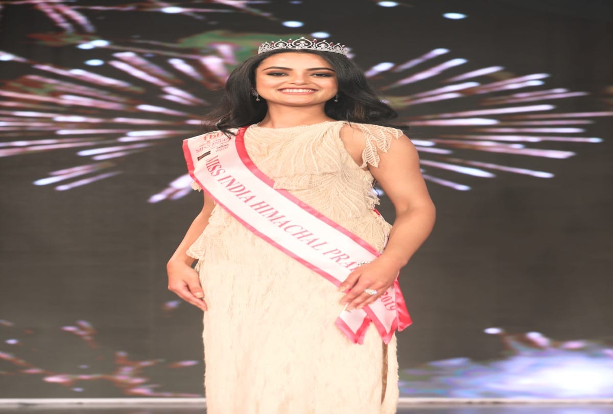 garima verma of kotkhai Himachal won Miss India Himachal crown