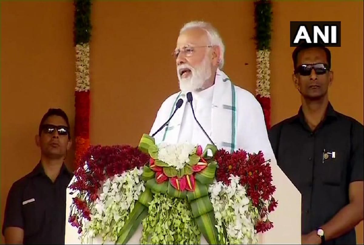 Lok Sabha Elections 2019: Narendra Modi Tamilnadu rally attacks opposition