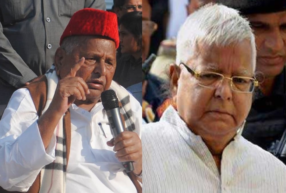 mulayam singh yadav says if I was in power lalu yadav would not have been in jail.