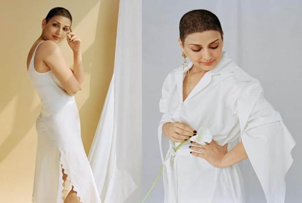 actress sonali bendre new look inspire to people