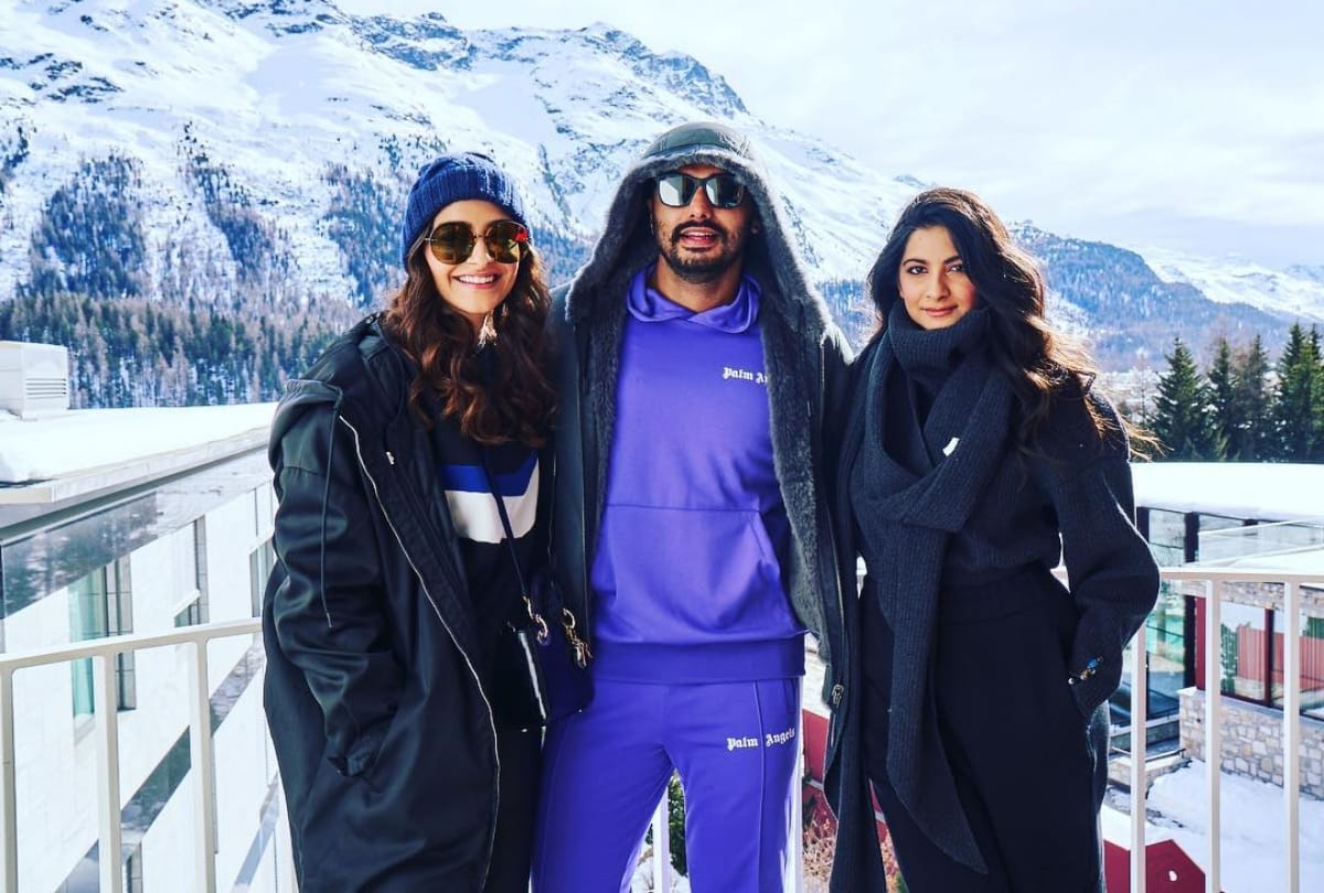 sonam kapoor and arjun kapoor wish rhea kapoor birthday