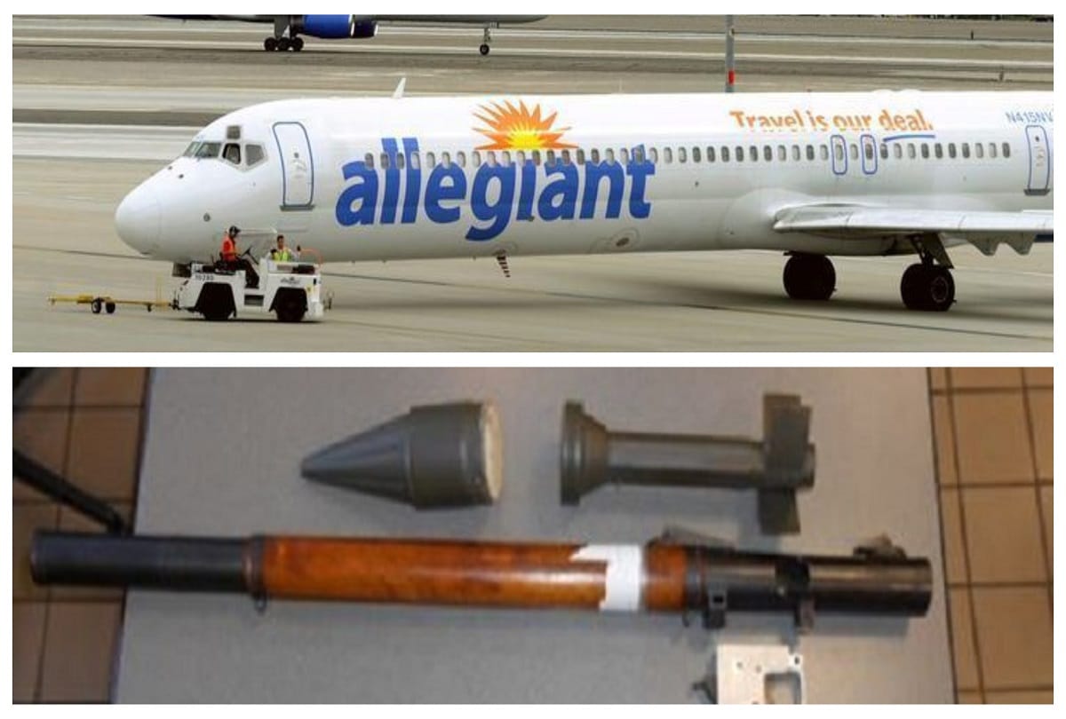 TSA stops man traveling with 'military rocket grenade launcher' weapons in bag