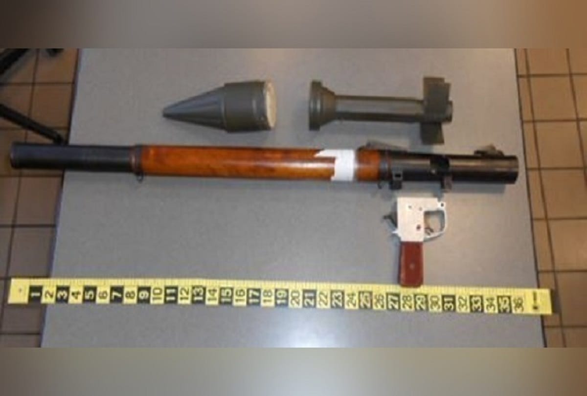 TSA stops man traveling with 'military rocket grenade launcher' weapons in bag