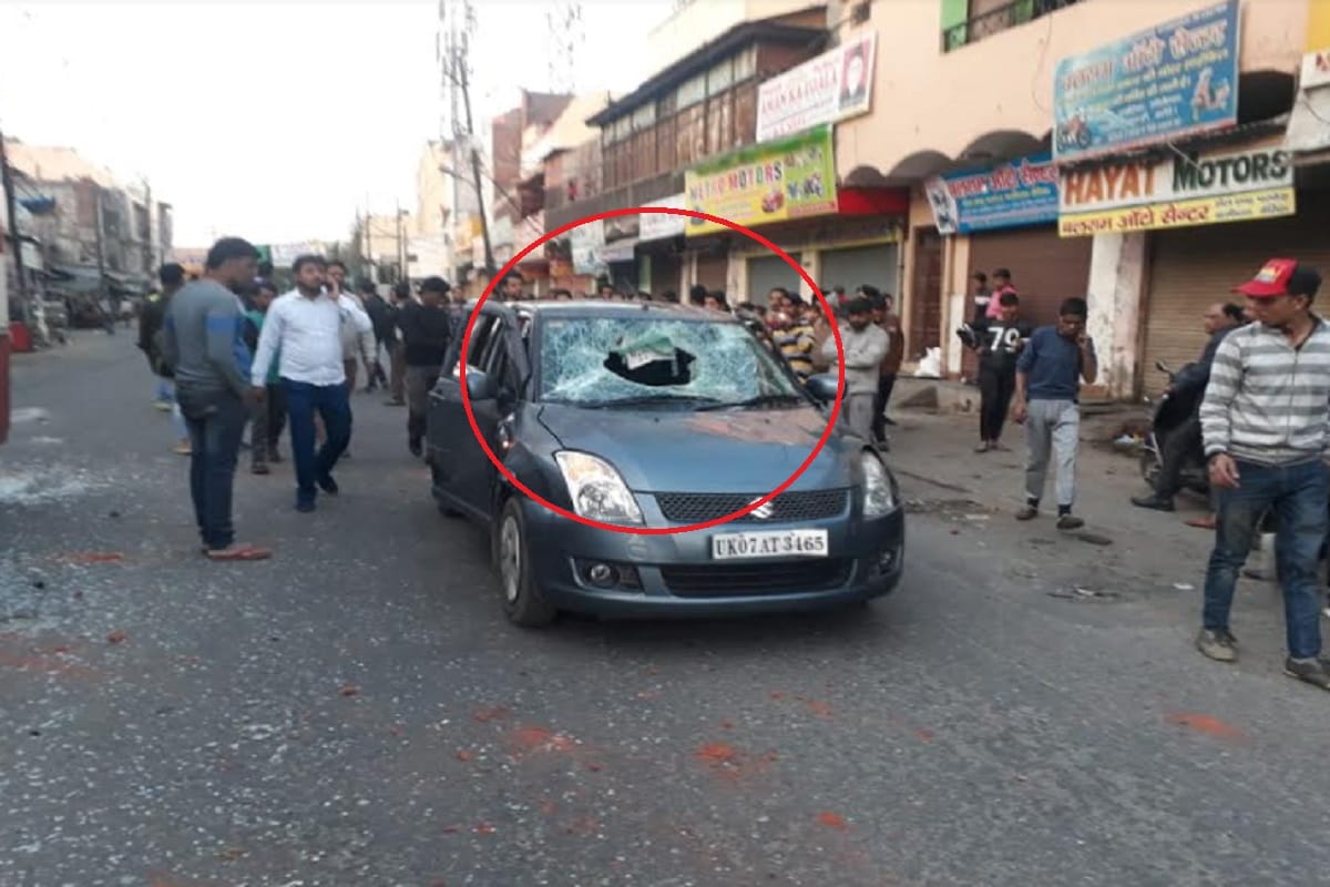 Bawal in Meerut after set fire to religion site and, Police force posted in the city
