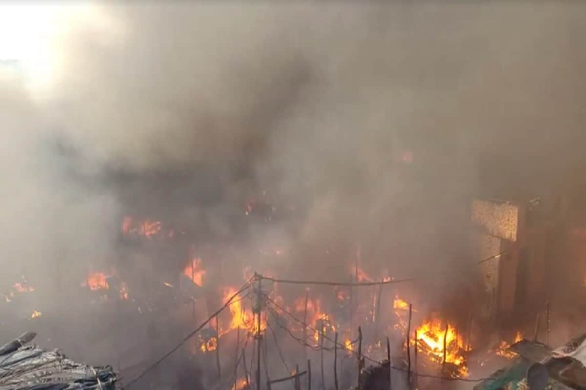 Meerut Bawal, these two place was under the fire for several hours,police force deployed