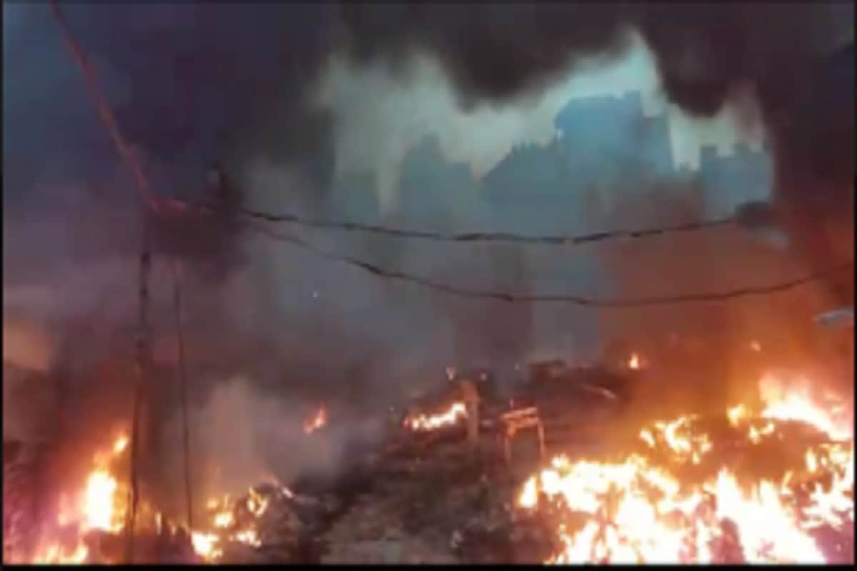 Meerut Bawal, these two place was under the fire for several hours,police force deployed