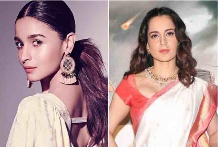 alia bhatt reply to kangana ranaut for she mocked ranbir kapoor at manikarnika success party