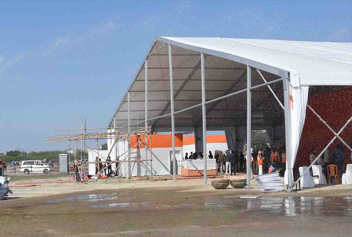 police arrested 40 suspect before pm modi rally