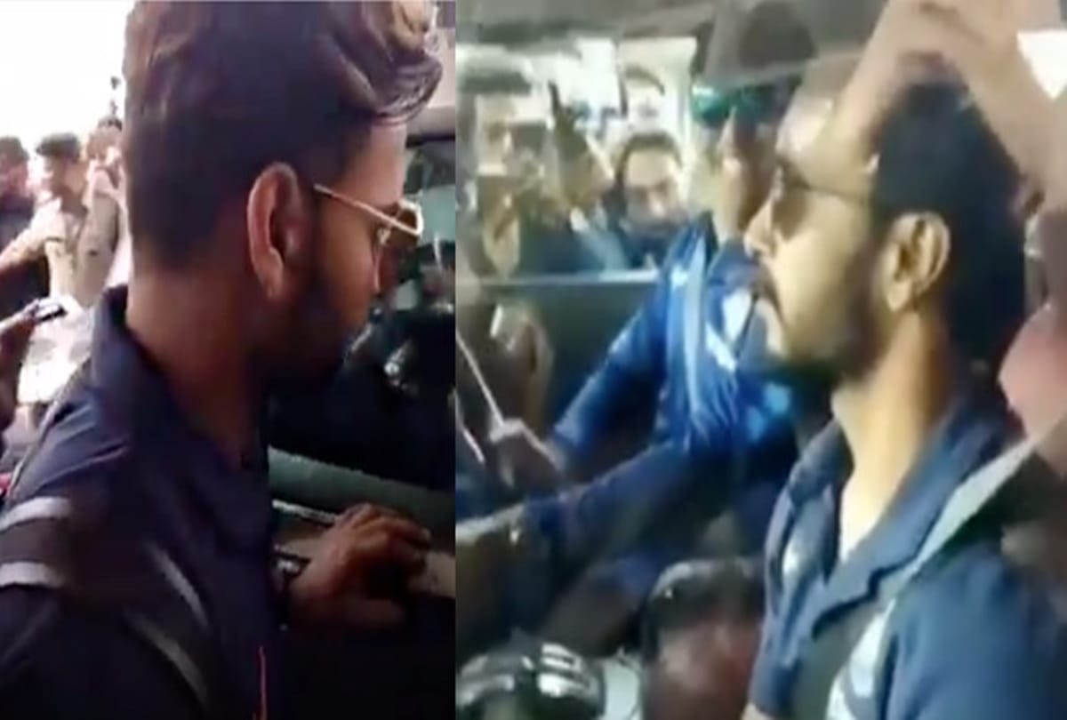 INDvsAUS: MS Dhoni takes Rishabh Pant, Kedar Jadhav for a ride on his Hummer ahead of Ranchi odi