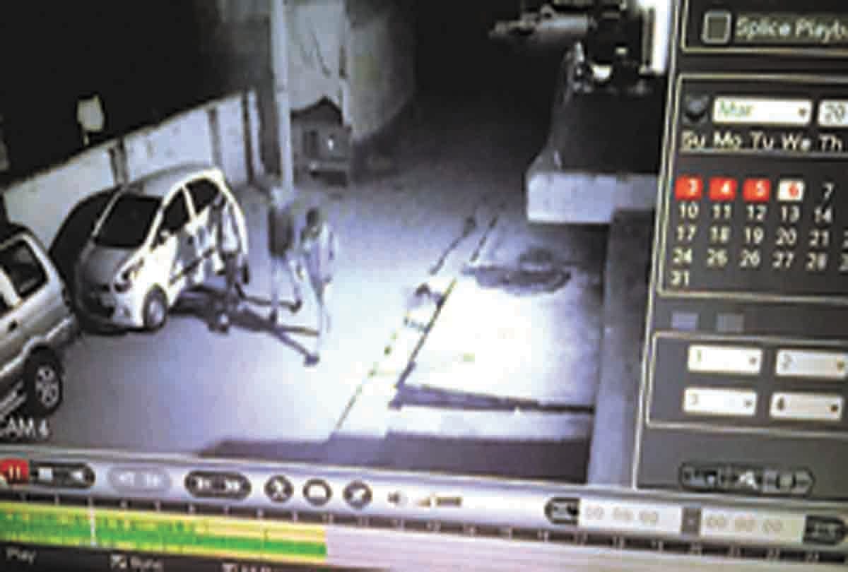Thieves discovered the house of ADM's orderly