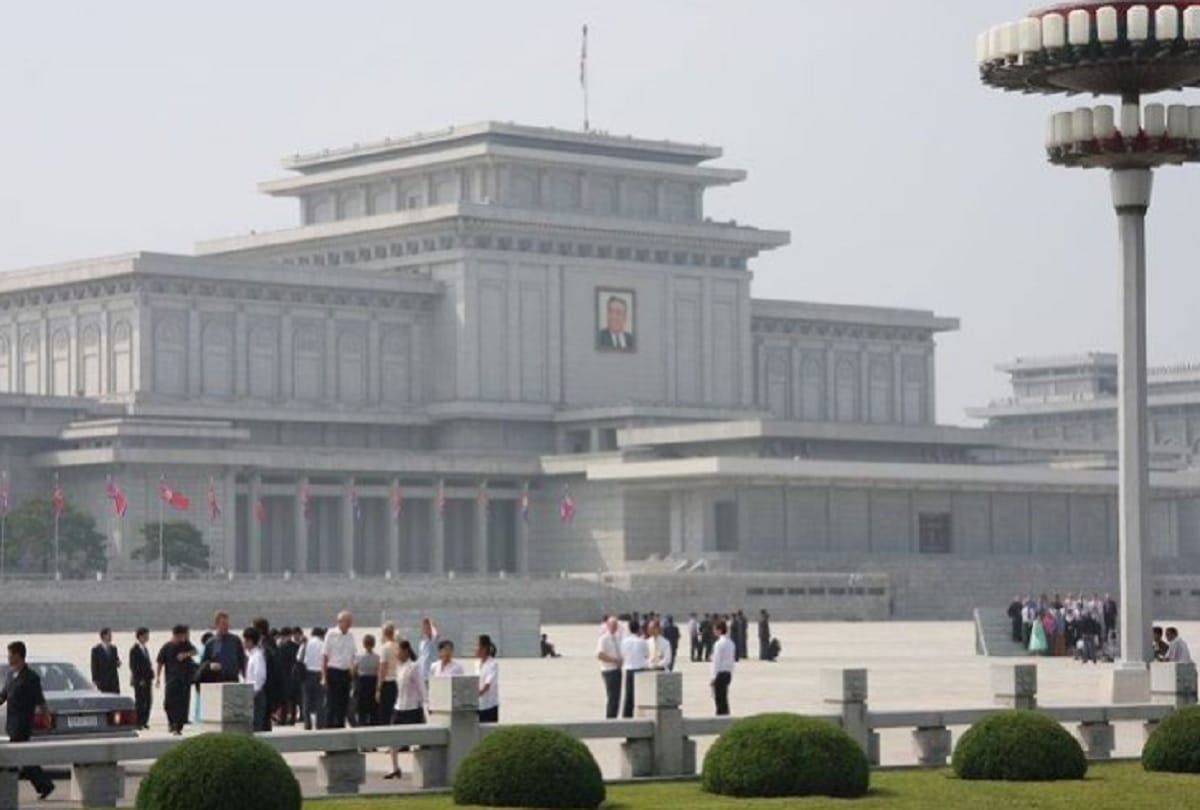 North Korea Leader Kim Jong Un Father And Grandfather Dead bodies Safe In Kumsusan Memorial Palace
