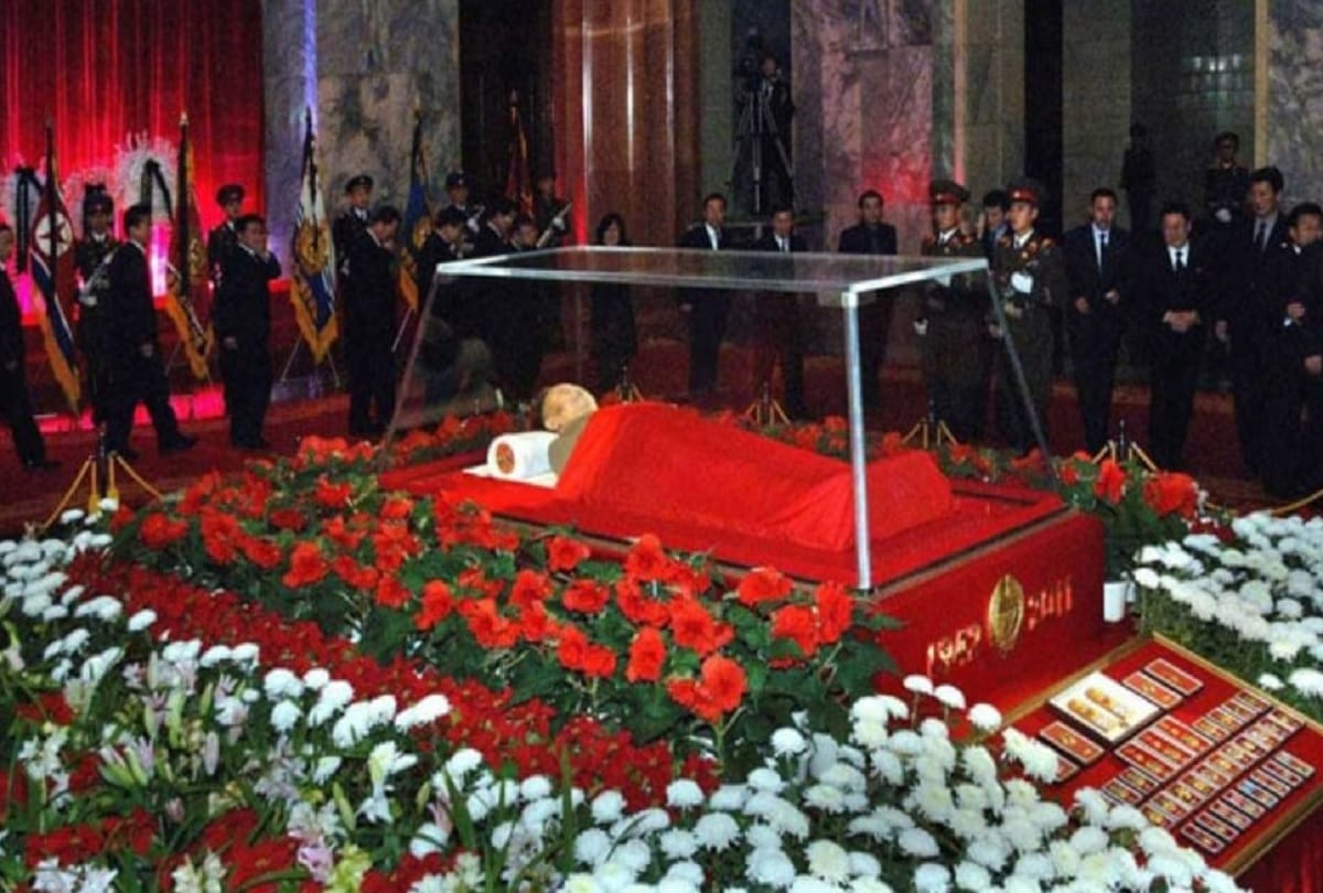 North Korea Leader Kim Jong Un Father And Grandfather Dead bodies Safe In Kumsusan Memorial Palace