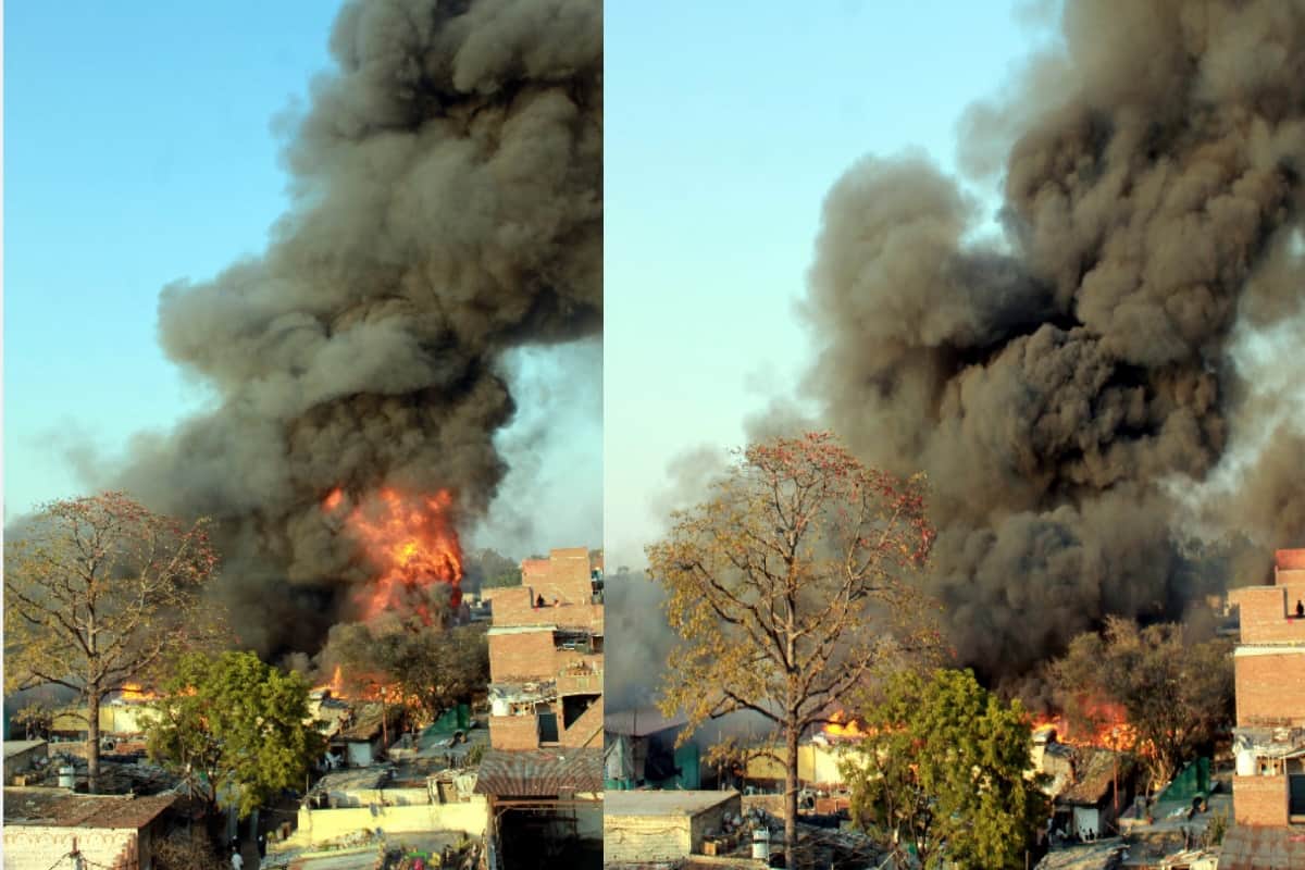 Meerut Bawal: viral video open  big secret Who made fire at the religious place