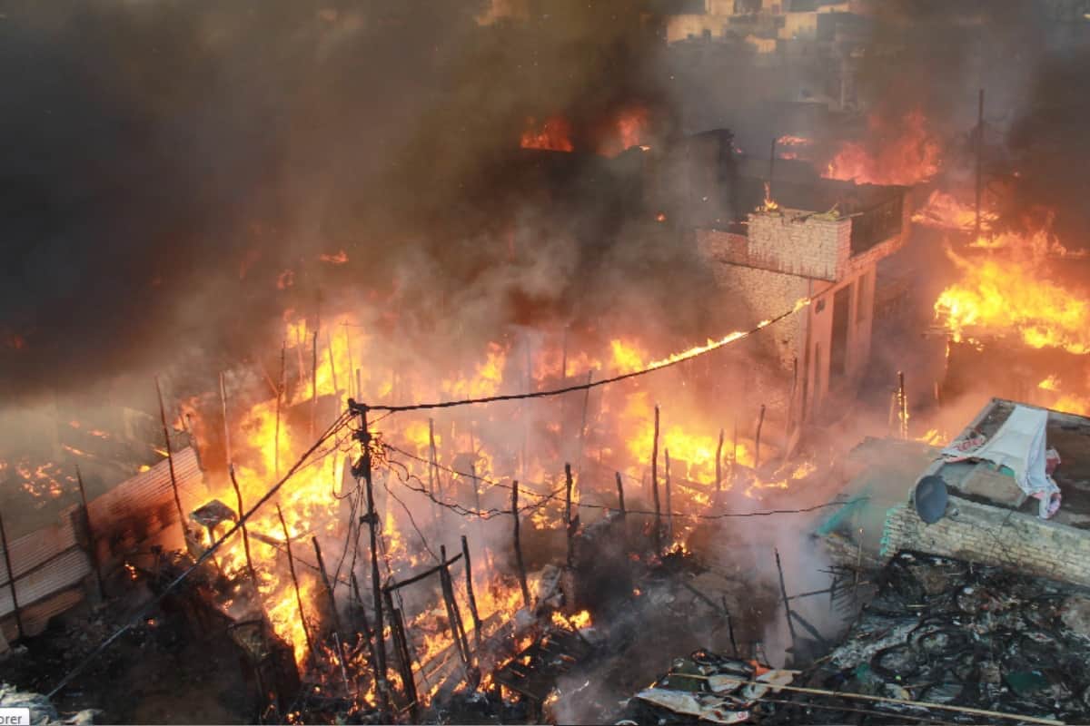 Meerut Bawal: viral video open  big secret Who made fire at the religious place