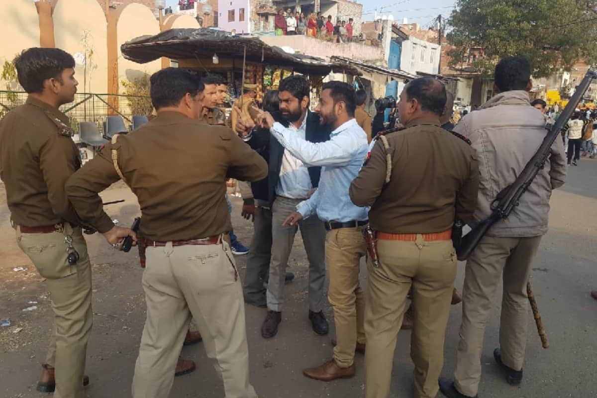 Meerut Bawal: Stressful peace in Bhusa Mandi and Macheran after conflict,  force deployed