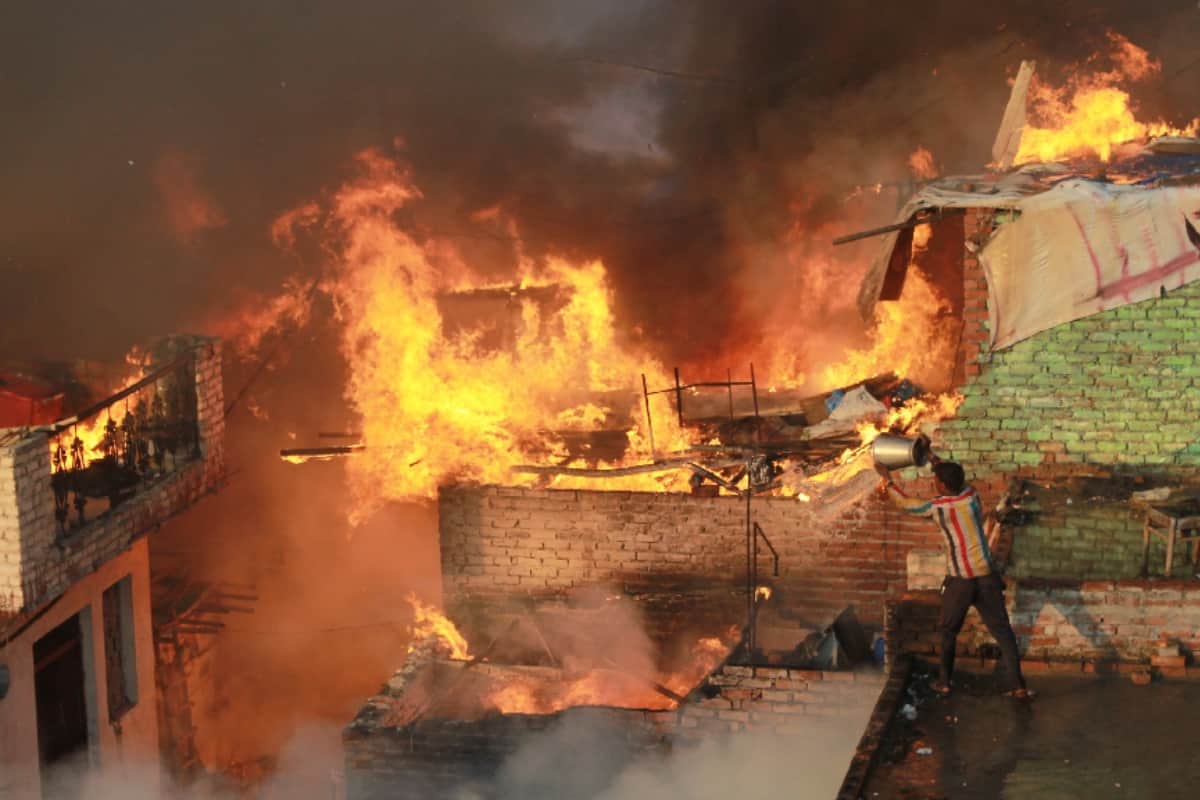 Meerut Bawal: viral video open  big secret Who made fire at the religious place