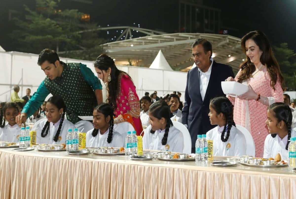 Nita Ambani Inaugurates Dhirubhai Ambani Square Akash Ambani and Shloka Mehta begin wedding