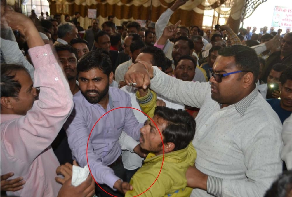 Congress workers fight during lok sabha elections 2019 Candidate selection in roorkee