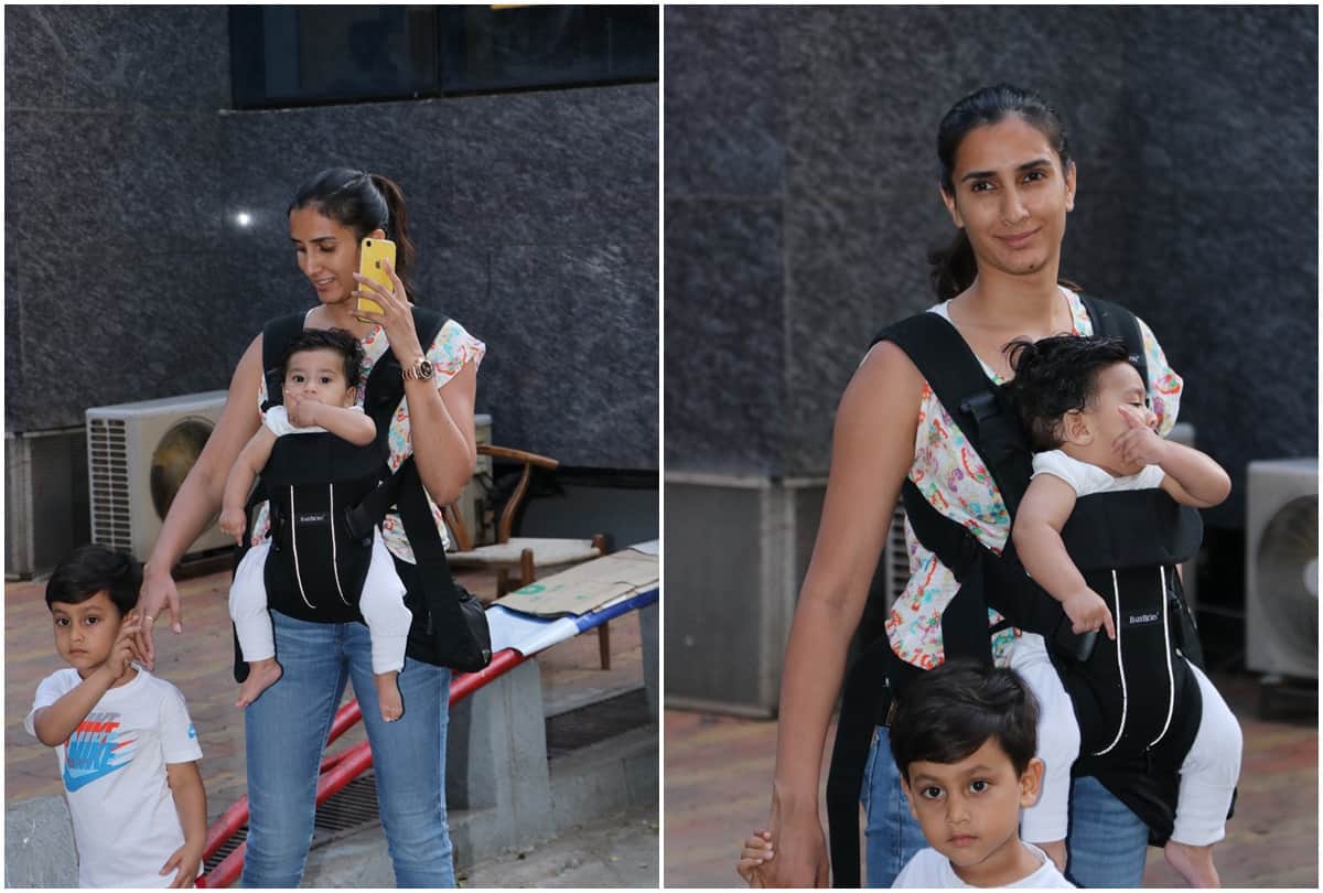 Kedarnath producer Pragya Kapoor on the outing with her baby
