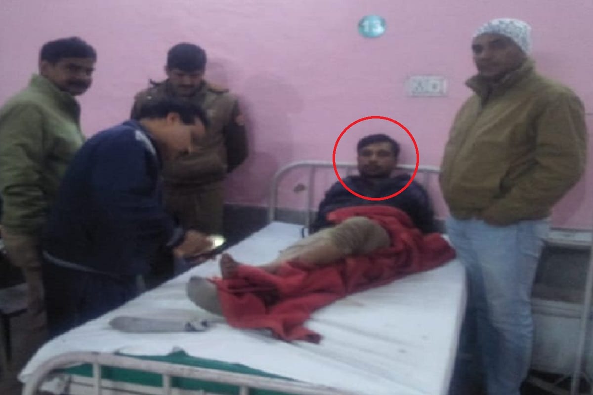 Encounter in Shamli and, police officers shot of one accused