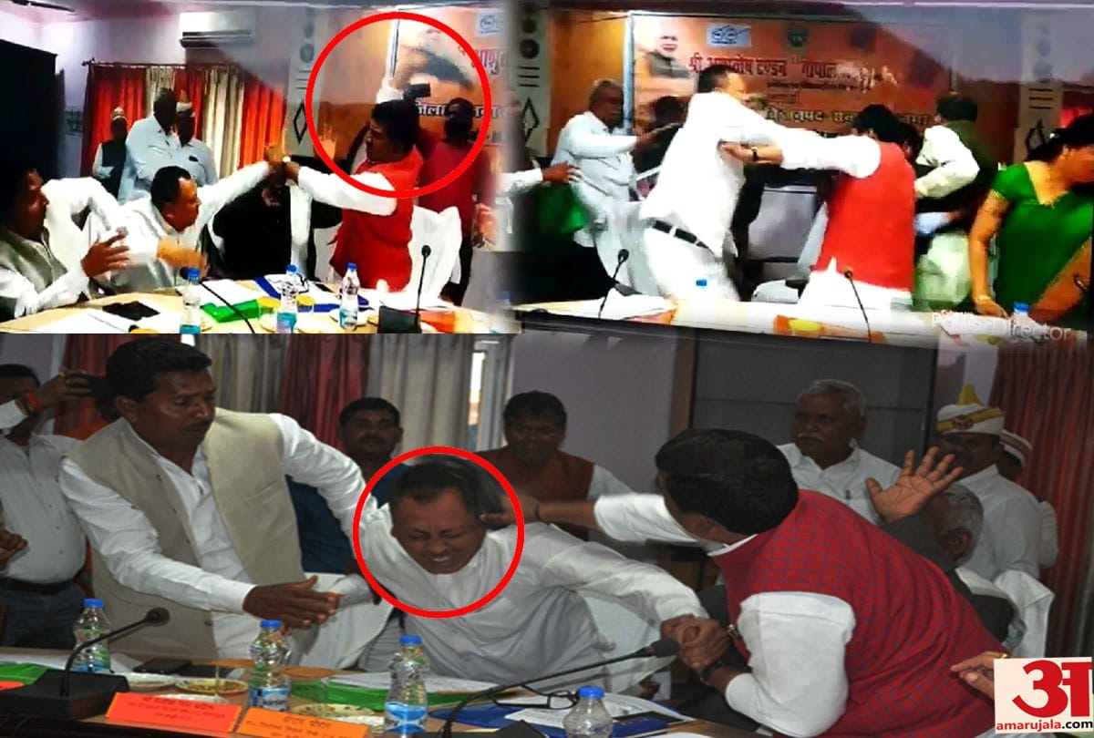 WHY BJP MP beaten by MLA throwing soe know the reason