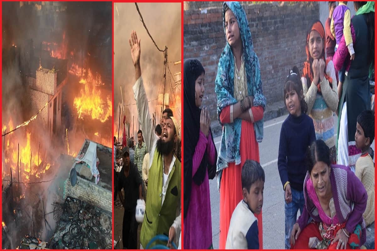 Meerut bawal pictures and, Police Force deployed in the city