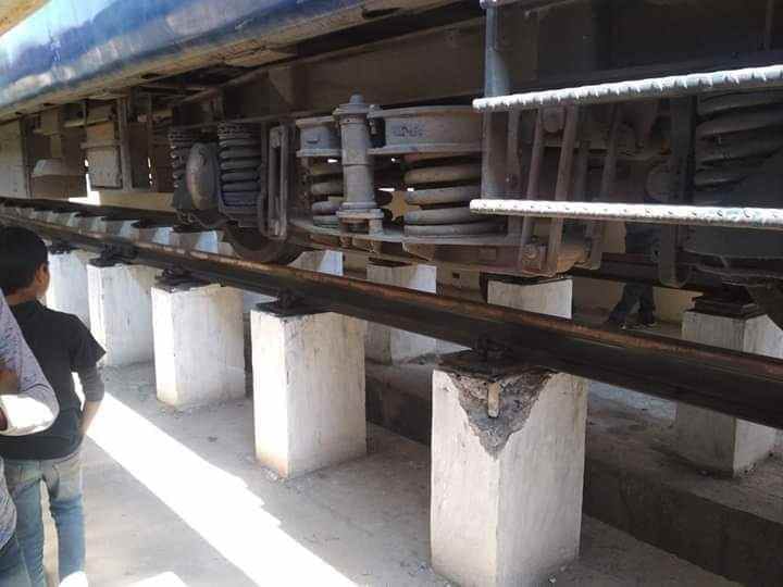 Washing Pit Piller Damaged