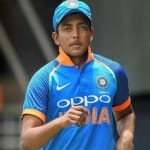 prithvi shaw