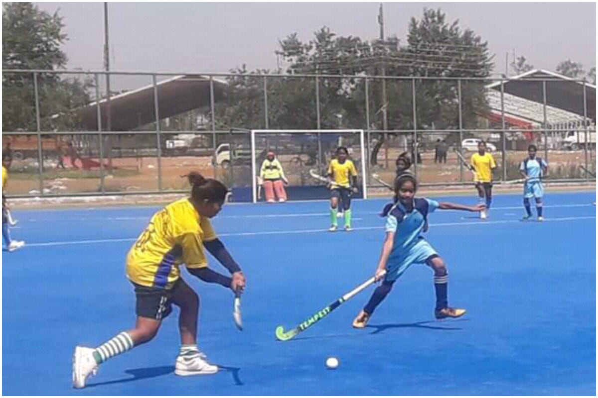 ITBP created hockey team of tribal girls, who did not come to shoe booth