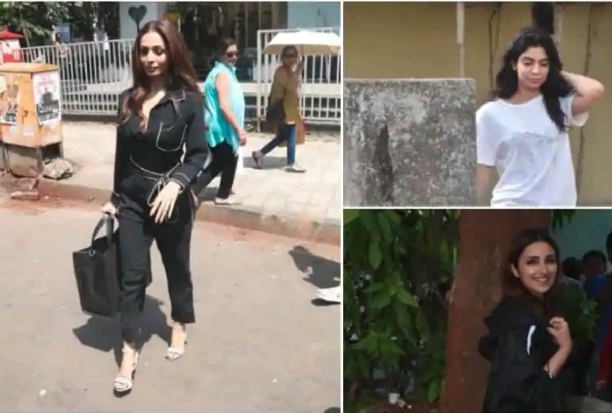malaika khushi kapoor or parineeti chopra in new look in mumbai