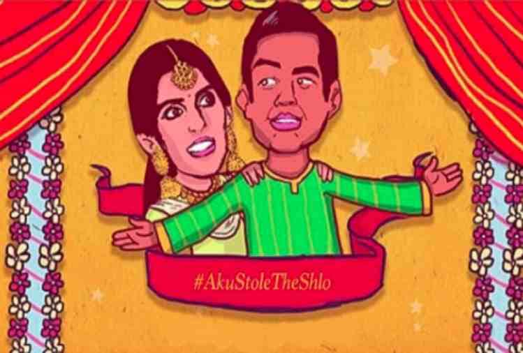 akash ambani and shloka mehta mehdi ceremony pics and video viral