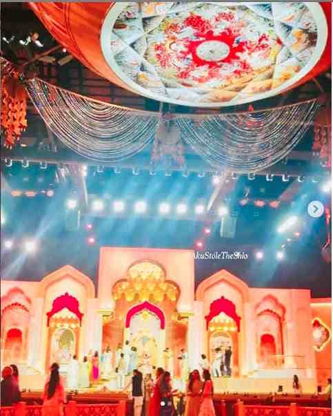 akash ambani and shloka mehta mehdi ceremony pics and video viral