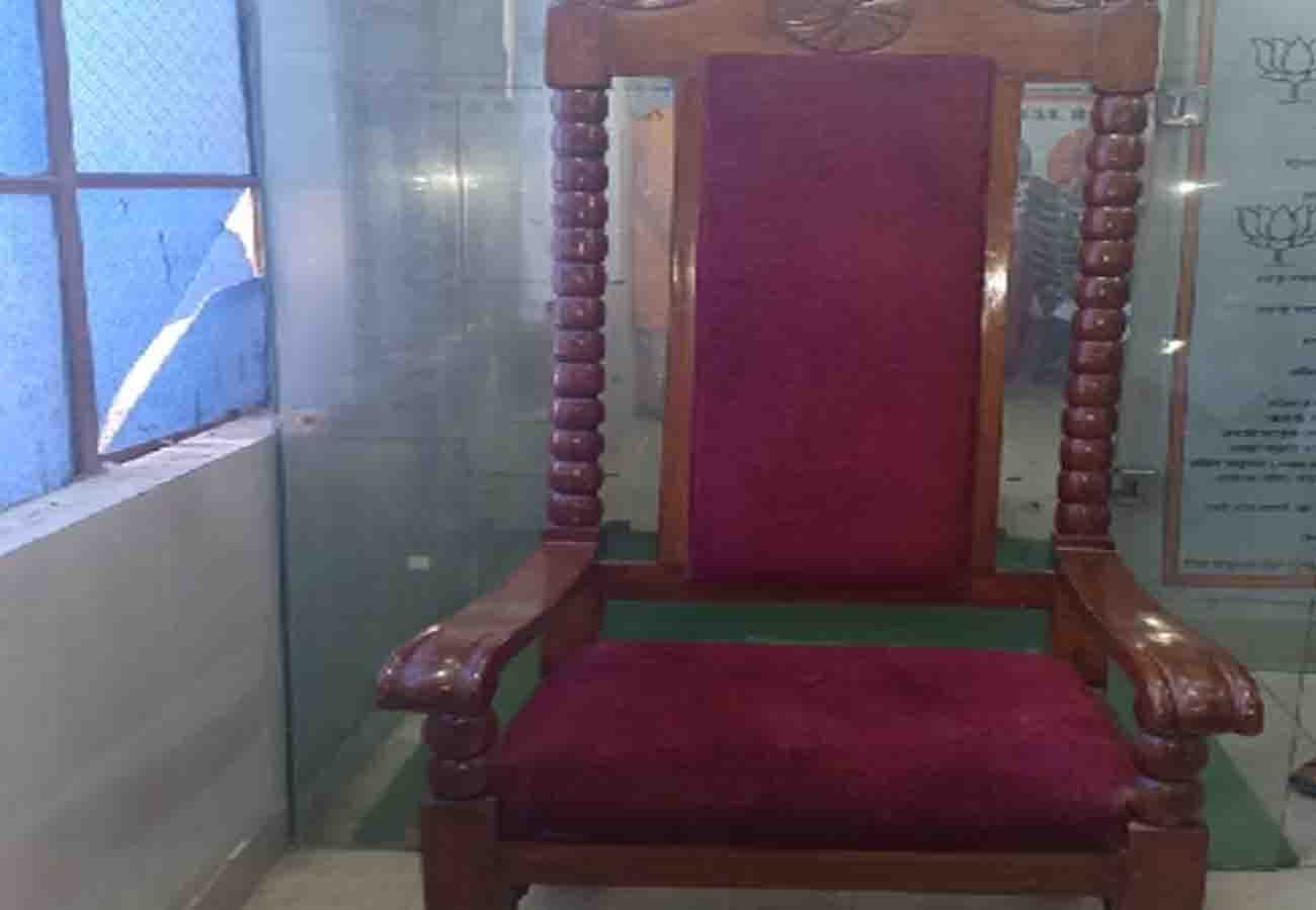 lucky chair of pm modi