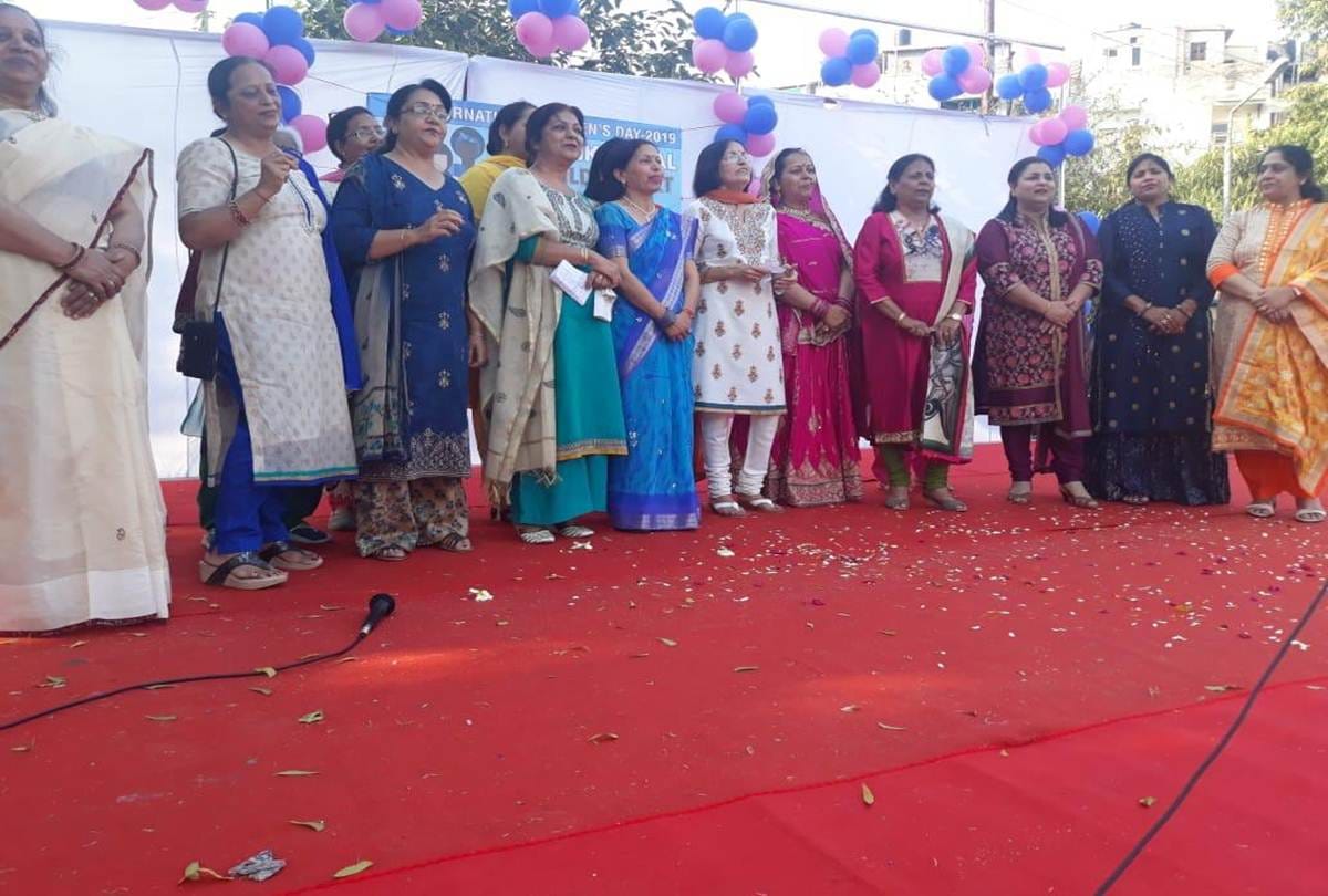 Yoga and Cultural Program organized in Noida on International Womens Day