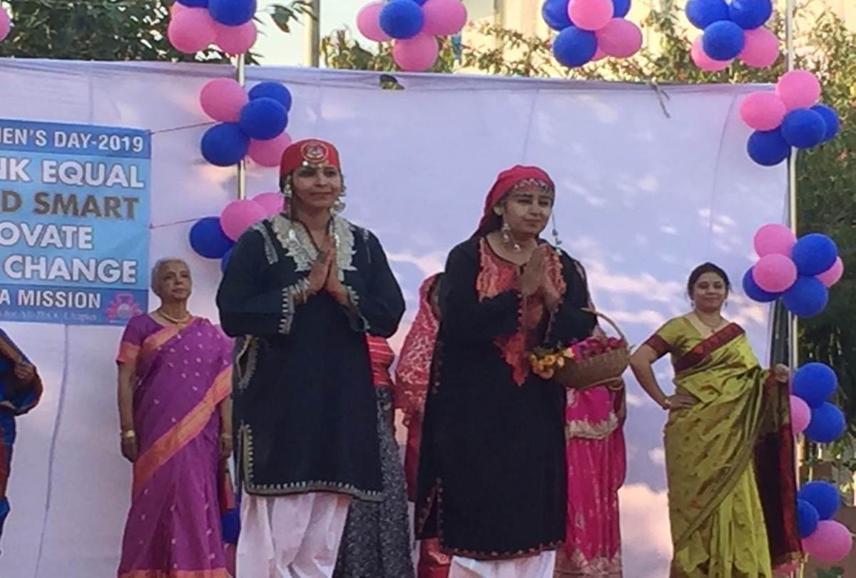 Yoga and Cultural Program organized in Noida on International Womens Day