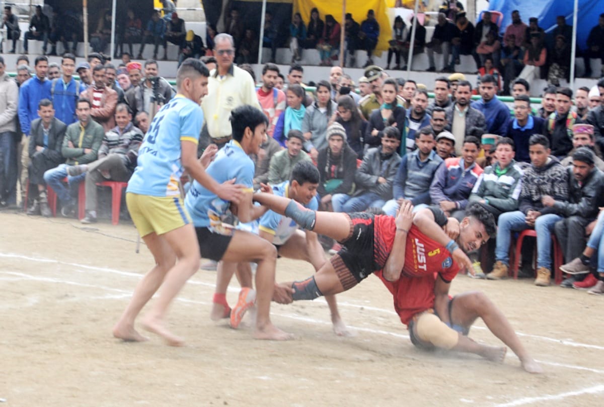 electricity board team kabaddi winner in Shivratri festival mandi himachal