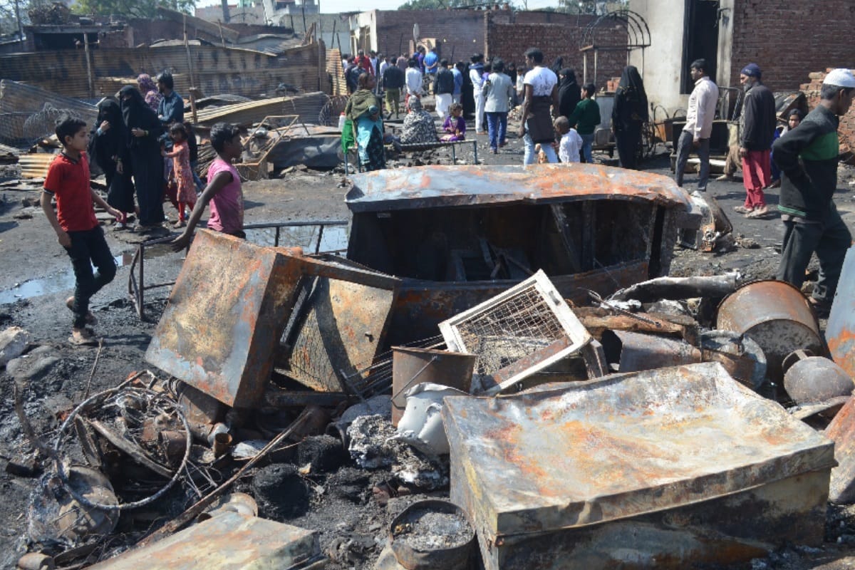 Meerut riots: more than two hundred families were displaced, raised questions about compensation