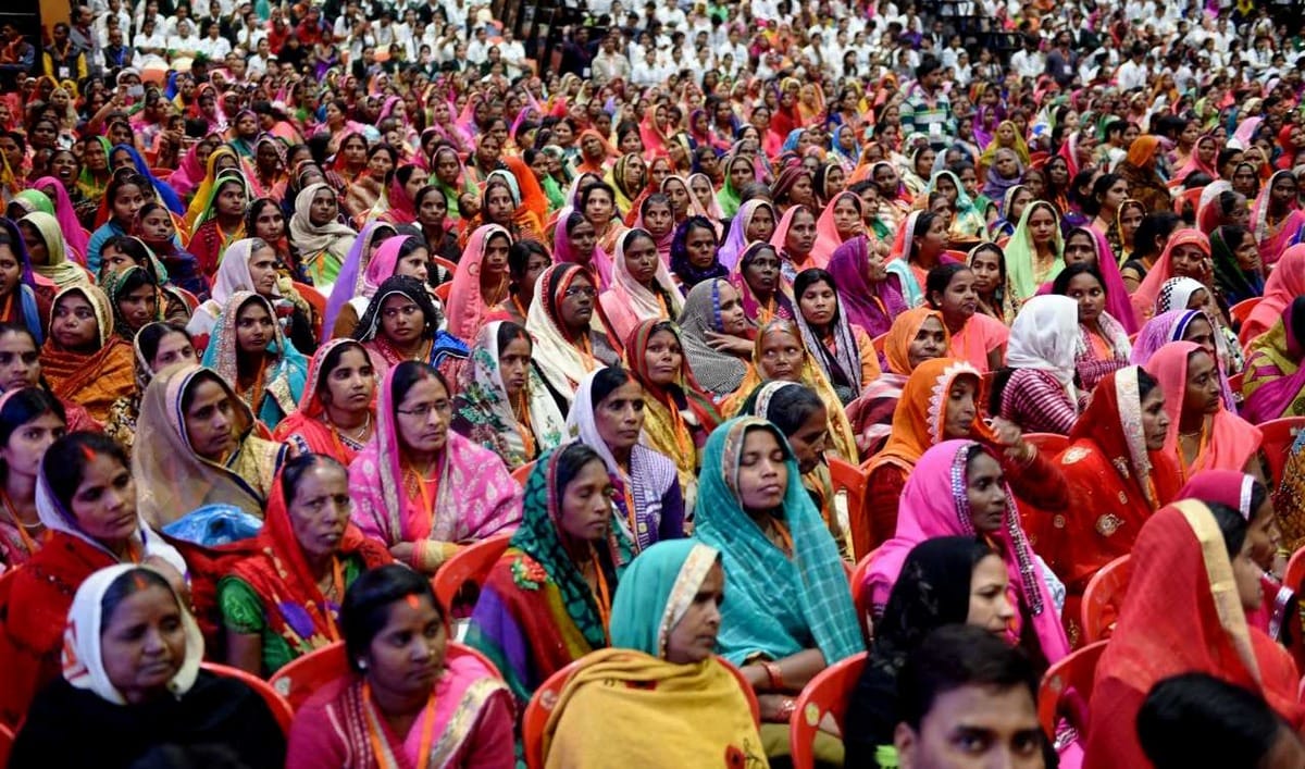 PM Narendra Modi addressed women in varansi