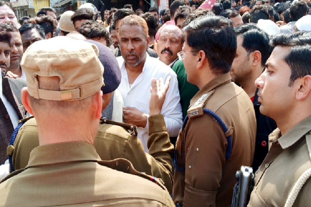 communal tension in saharanpur after a man died from beating