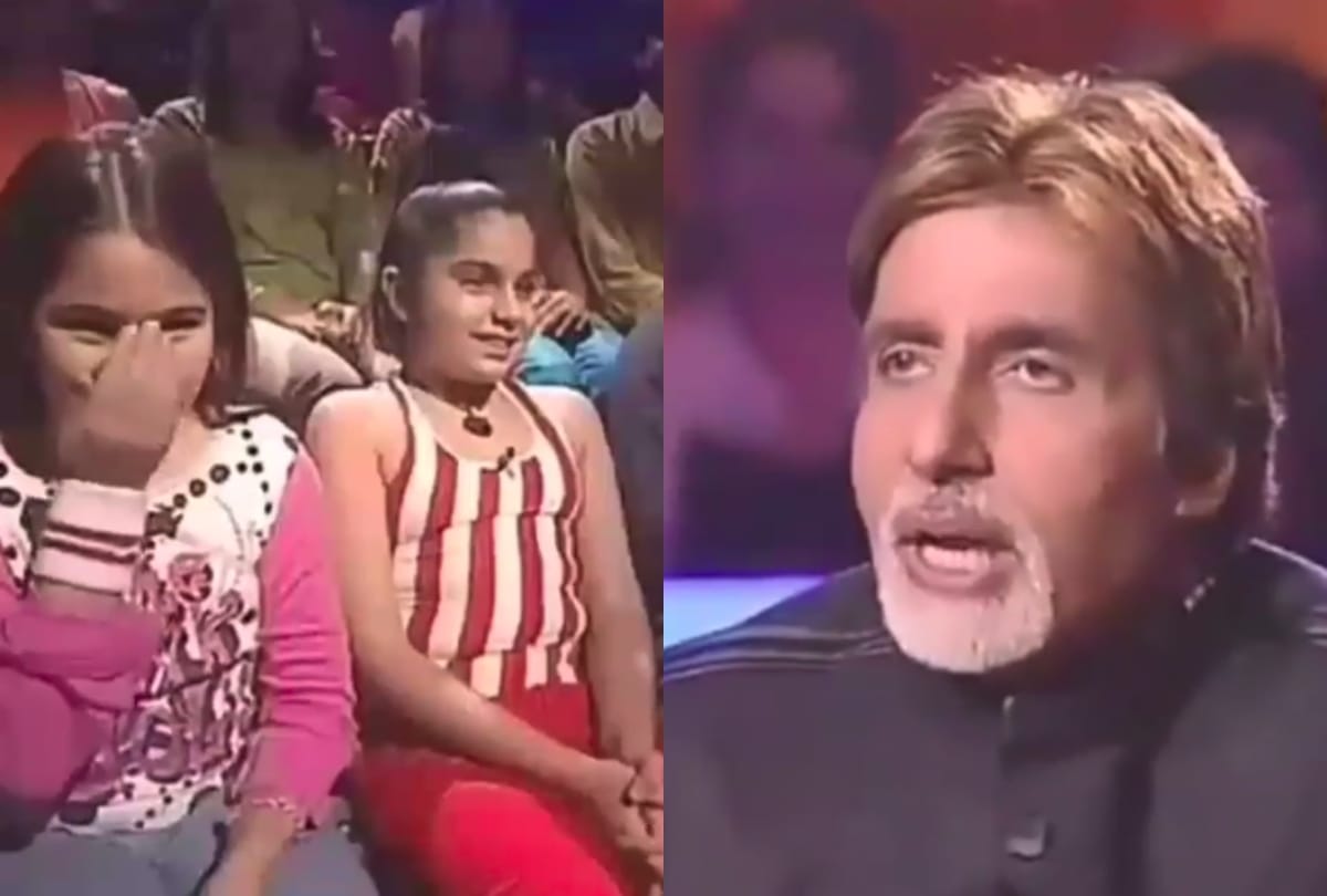 Sara Ali Khan appeared on Amitabh Bachchan's Kaun Banega Crorepati' as Saif Ali Khan support