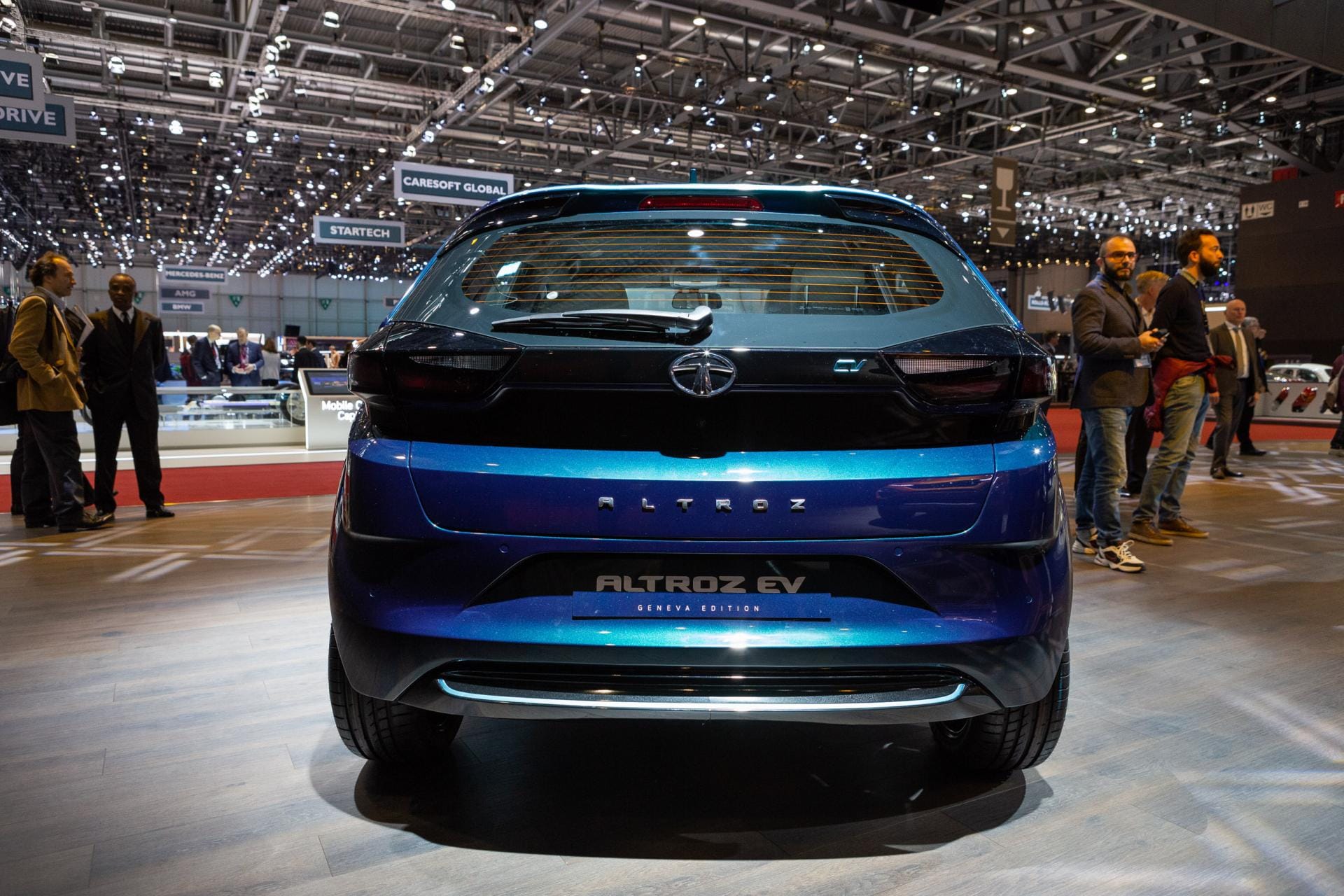 premium-hatchback tata altroz EV electric car showcased in geneva motor show 2019