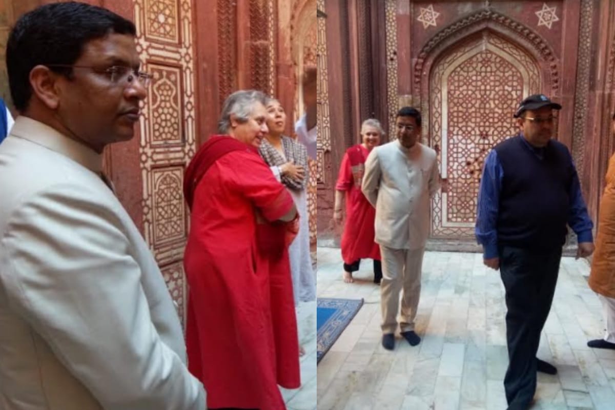 supreme court judge Rohinton Fali Nariman visit shahpir Tomb in Meerut