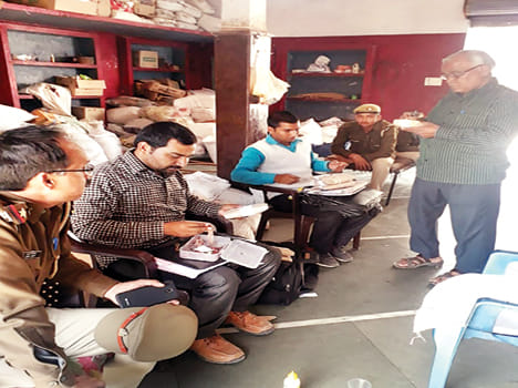 Salted factories and paneer samples taken