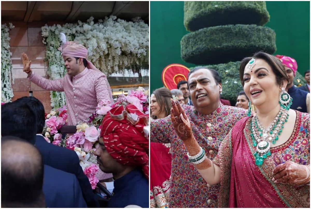 Ambani family daughter Isha Ambani Daughter In Law Shloka Mehta celebrates first Karva Chauth