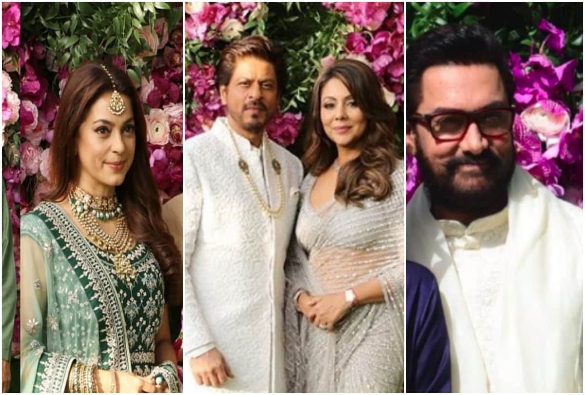 Akash Ambani and Shloka Mehta Wedding At Mumbai bollywood celebrities reached