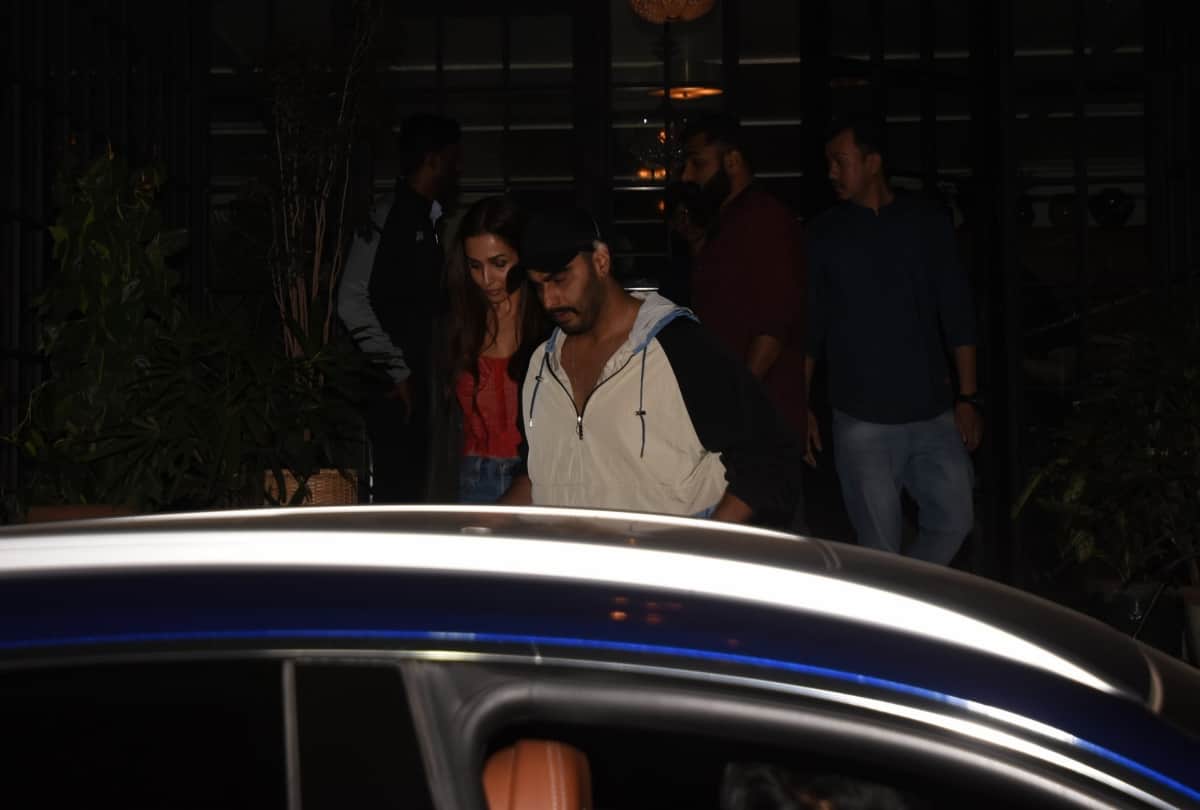 malaika arora and arjun kapoor spot again after Switzerland trip
