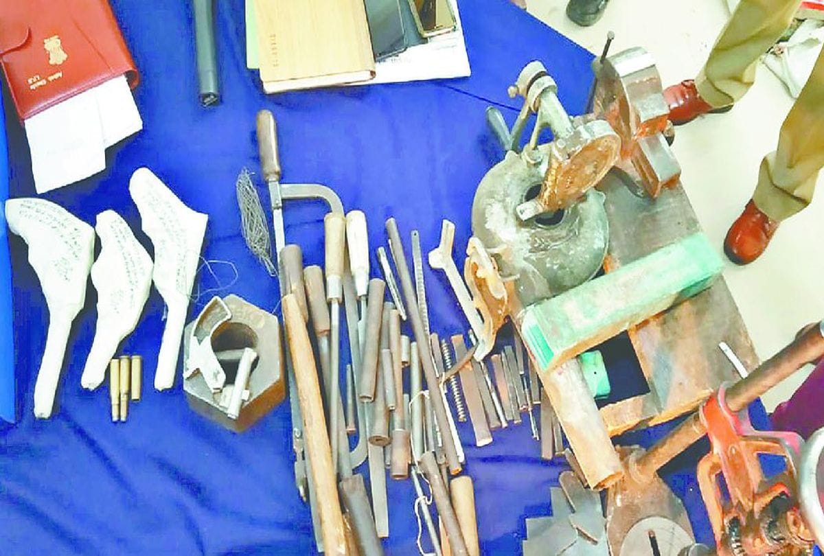 Police busted illegal arms factory before lok sabha elections in kasganj