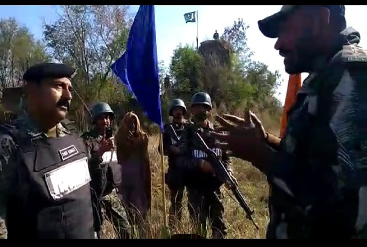Today Border Security Force handed over Pakistan nationals